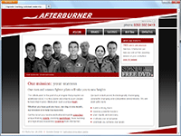 Website Design & Development for Afterburner UK
