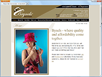 Website Design & Development for Brynels Hats and Accessories