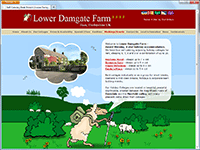 Website Design & Development for Lower Damgate Farm